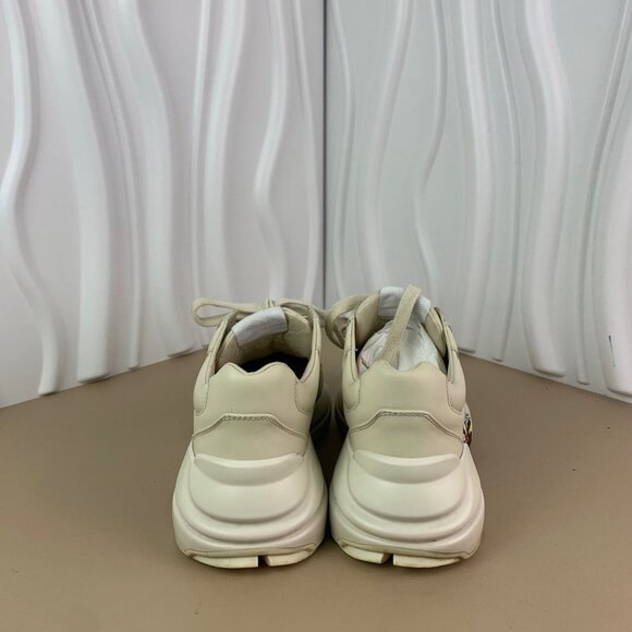 Disney X Gucci Reyton Ivory White Donald Duck Print Sneakers G 34 With Box - Picture 3 of 9